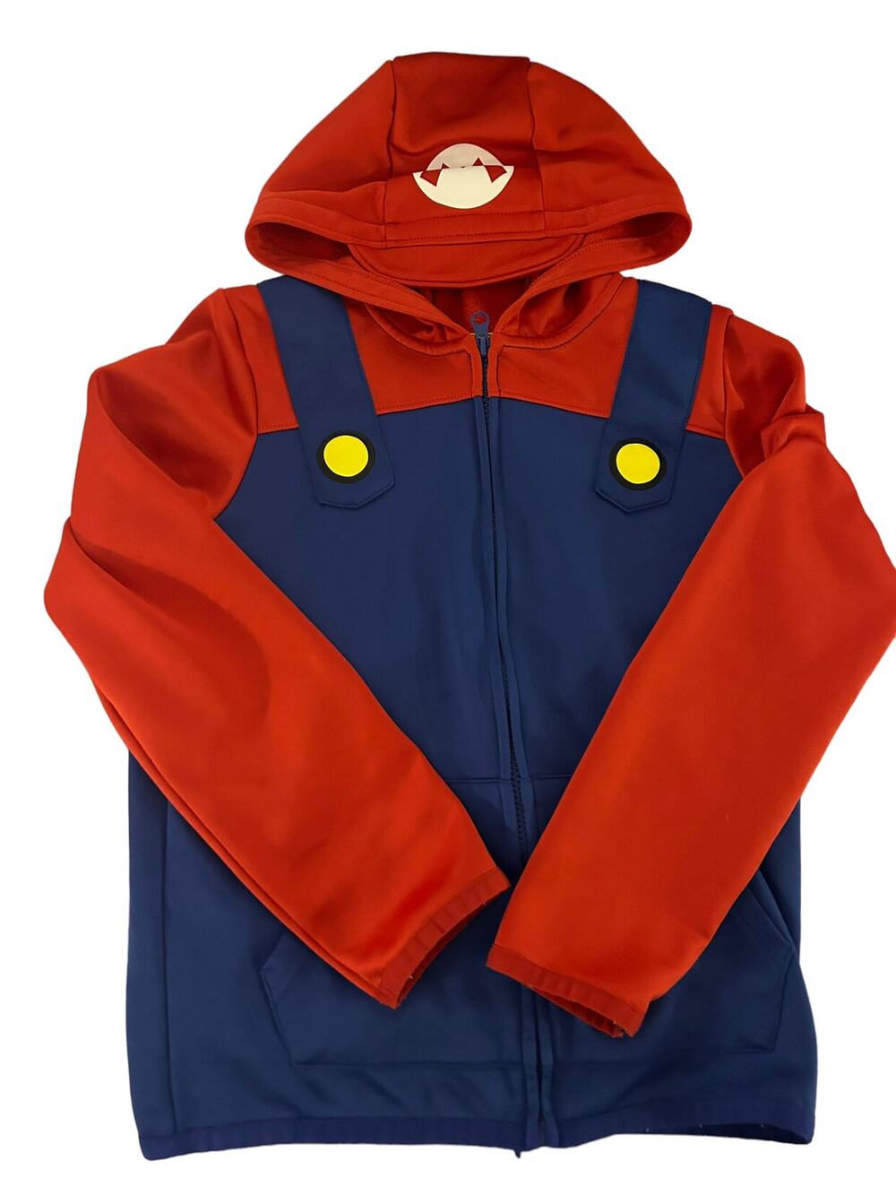 Jumping Beans Mario Hooded Fleece size 12
